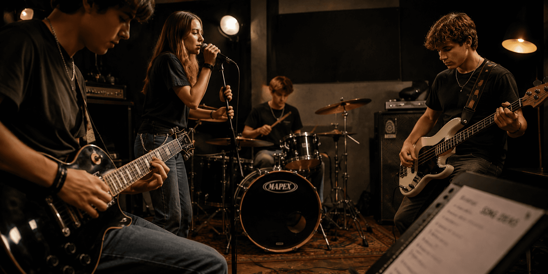 Bandunterricht bei FIT IN music